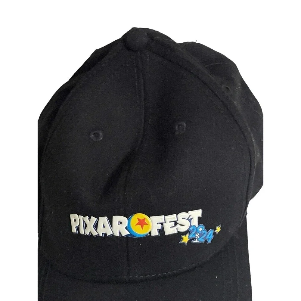 Disneyland Resort Pixar Fest 2024 Baseball Cap Hat Adjustable Strap Back RARE